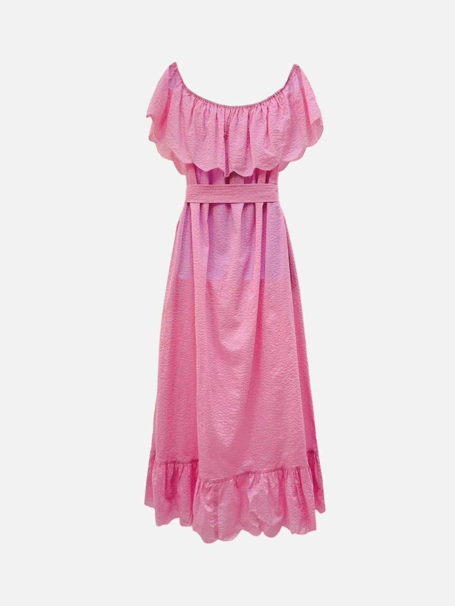 Pre-loved MARYSIA Resort Pink Size Large Long Dress at Reems Closet