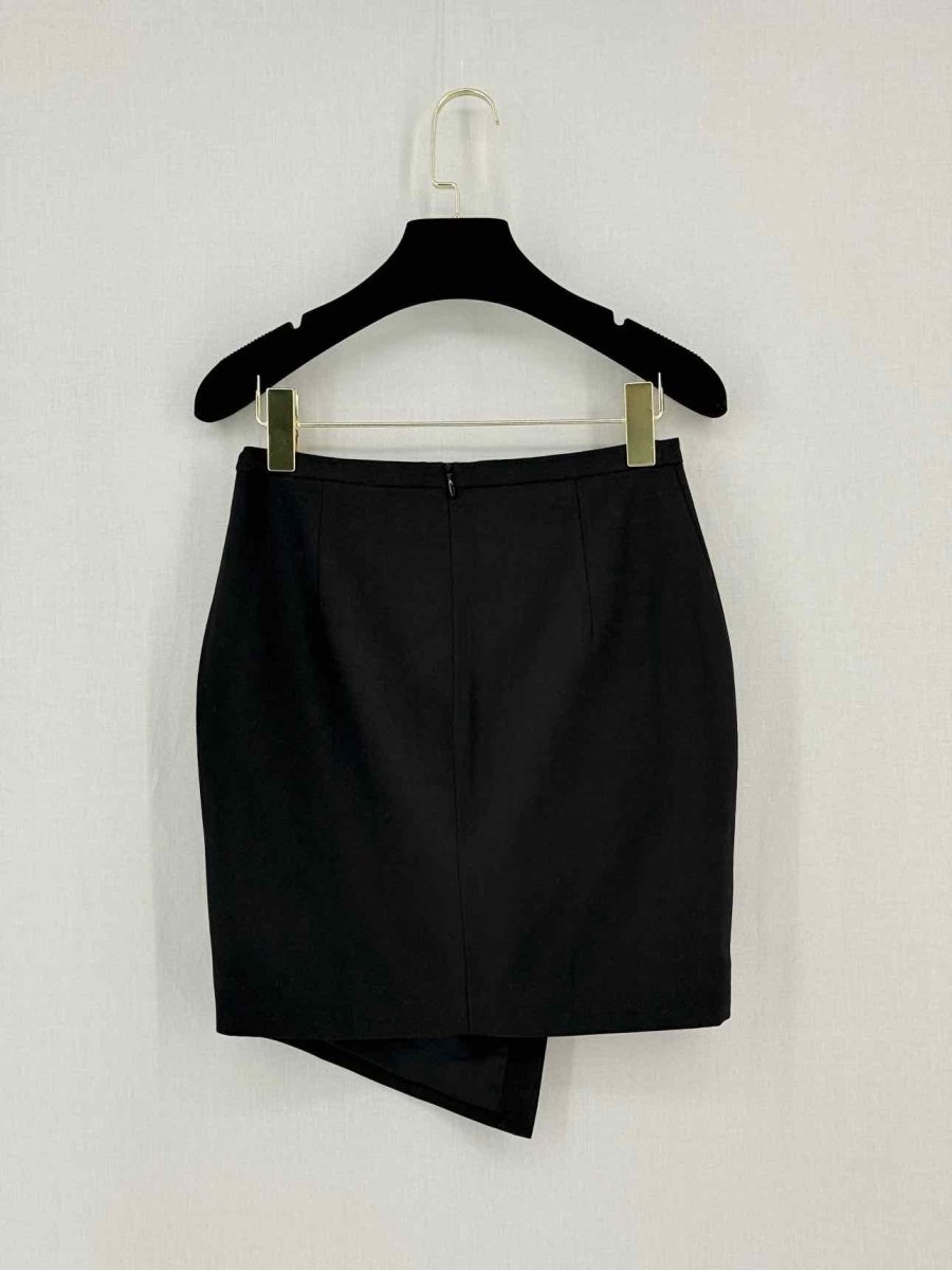 Pre - loved MASON Black Size Small Mini Skirt at Reems Closet