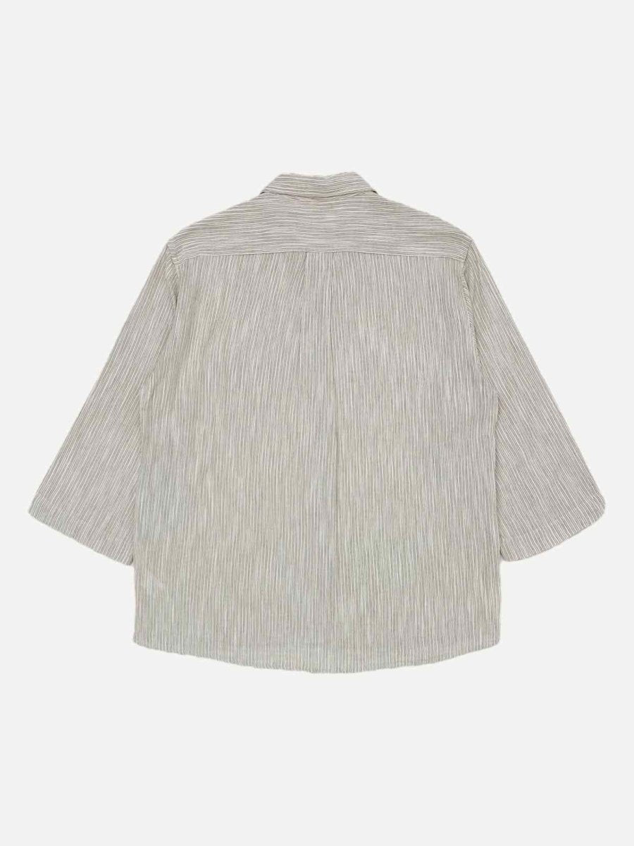 Pre - loved MASSCOB Beige & Brown Size Small Top & Pants Outfit at Reems Closet