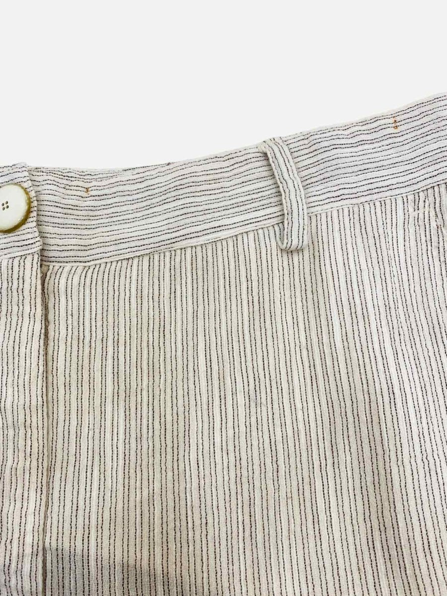 Pre - loved MASSCOB Beige & Brown Size Small Top & Pants Outfit at Reems Closet