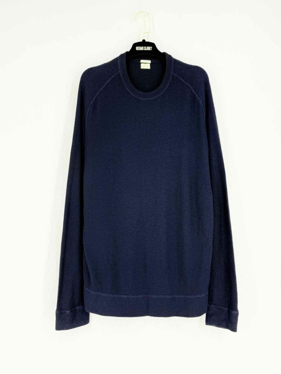 Pre - loved MASSIMO ALBA Navy Blue Size XXLarge Sweater at Reems Closet