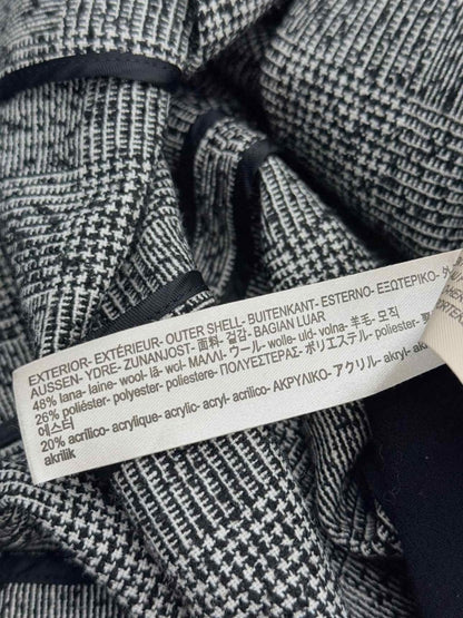 Pre - loved MASSIMO DUTTI Black & Grey Size US 4 Jacket at Reems Closet