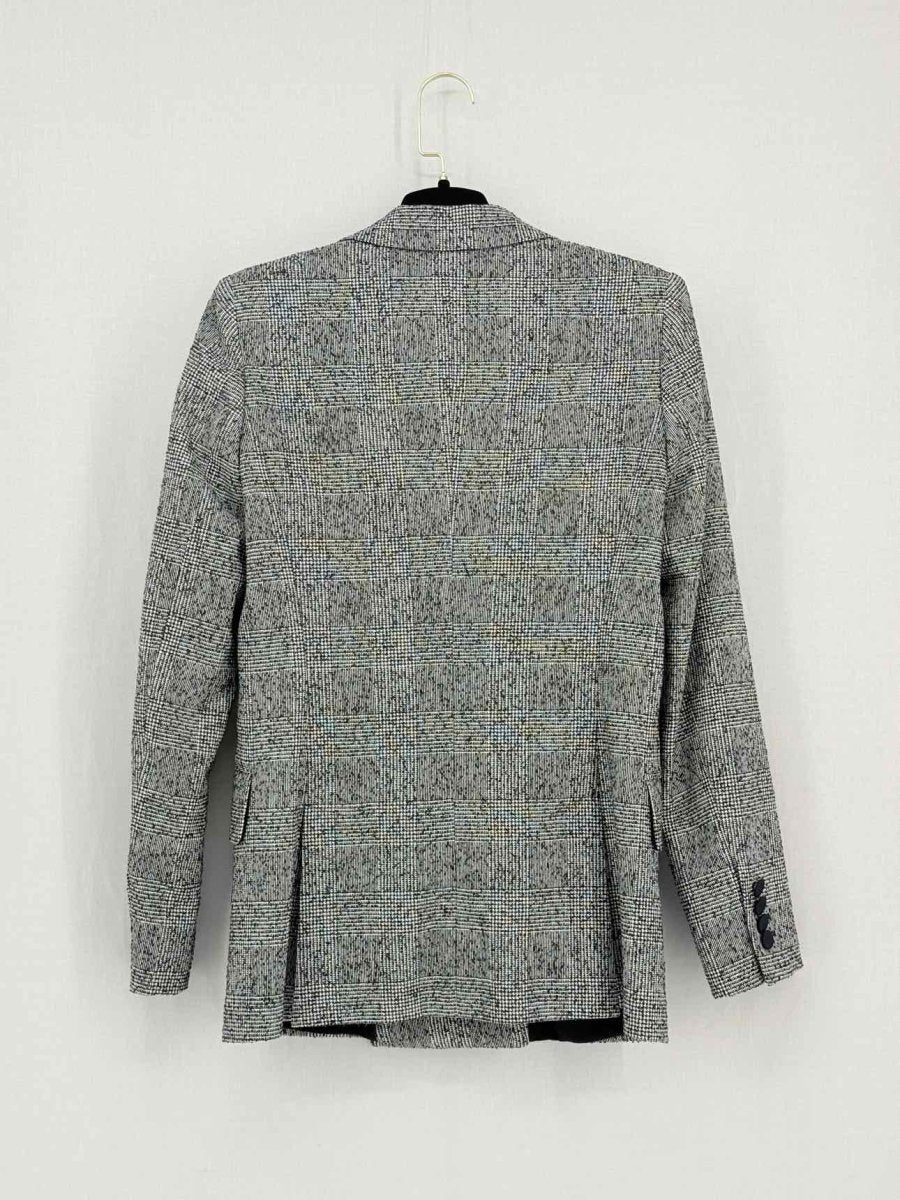 Pre - loved MASSIMO DUTTI Black & Grey Size US 4 Jacket at Reems Closet