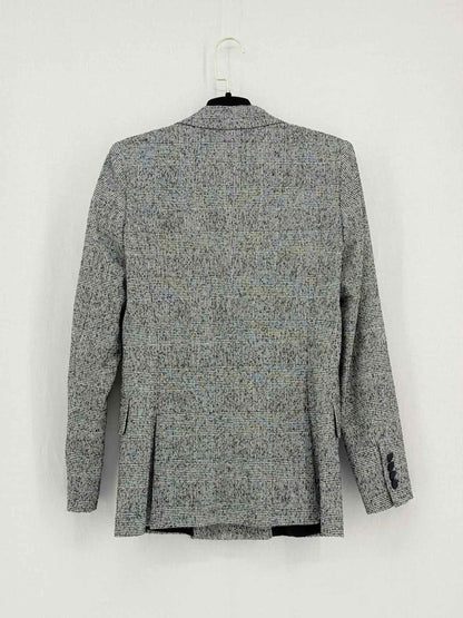 Pre - loved MASSIMO DUTTI Black & Grey Size US 4 Jacket at Reems Closet