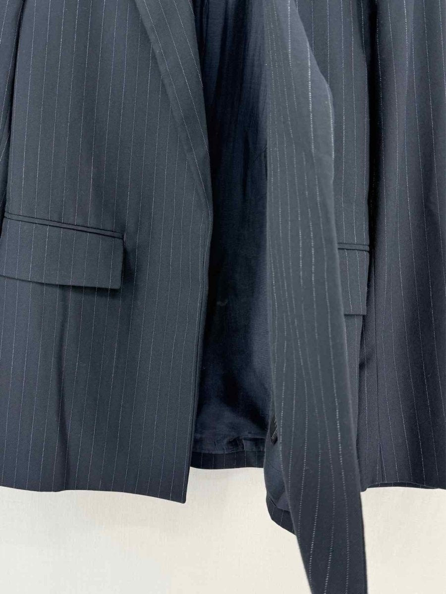 Pre - loved MASSIMO DUTTI Black Striped Size US 6 Outfit Set at Reems Closet