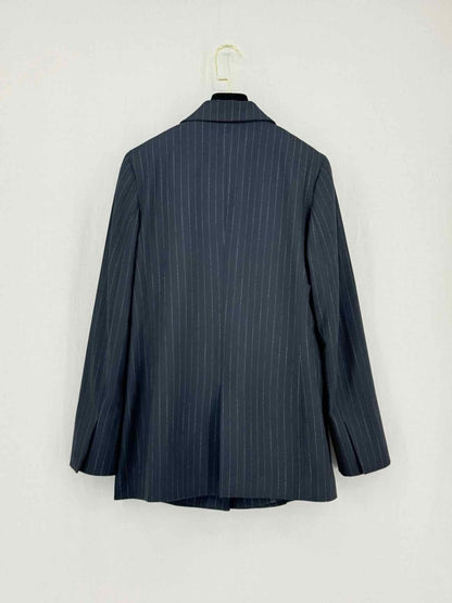 Pre - loved MASSIMO DUTTI Black Striped Size US 6 Outfit Set at Reems Closet