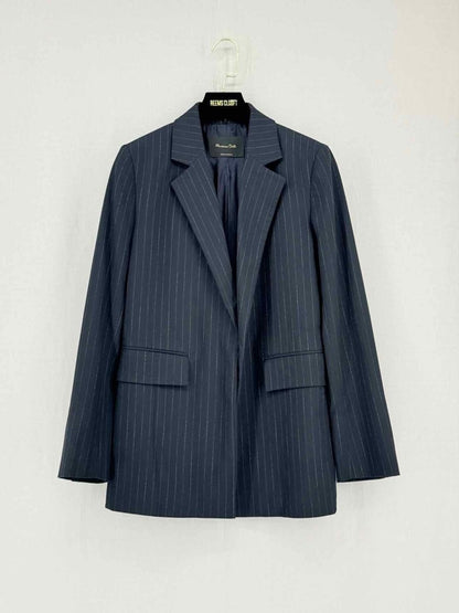 Pre - loved MASSIMO DUTTI Black Striped Size US 6 Outfit Set at Reems Closet