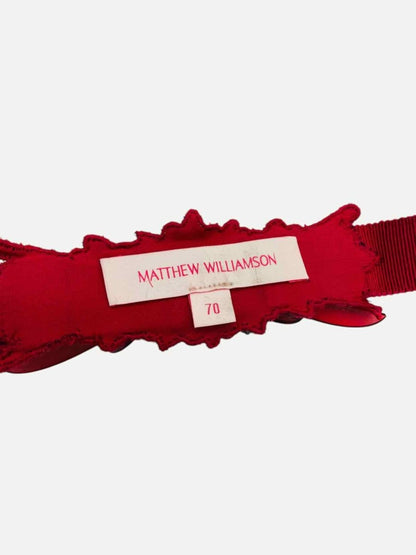 Pre - loved MATTHEW WILLIAMSON Belt at Reems Closet