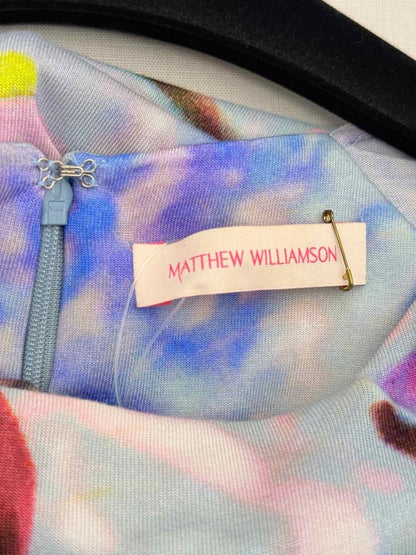Pre-loved MATTHEW WILLIAMSON Size US 8 Short Dress at Reems Closet