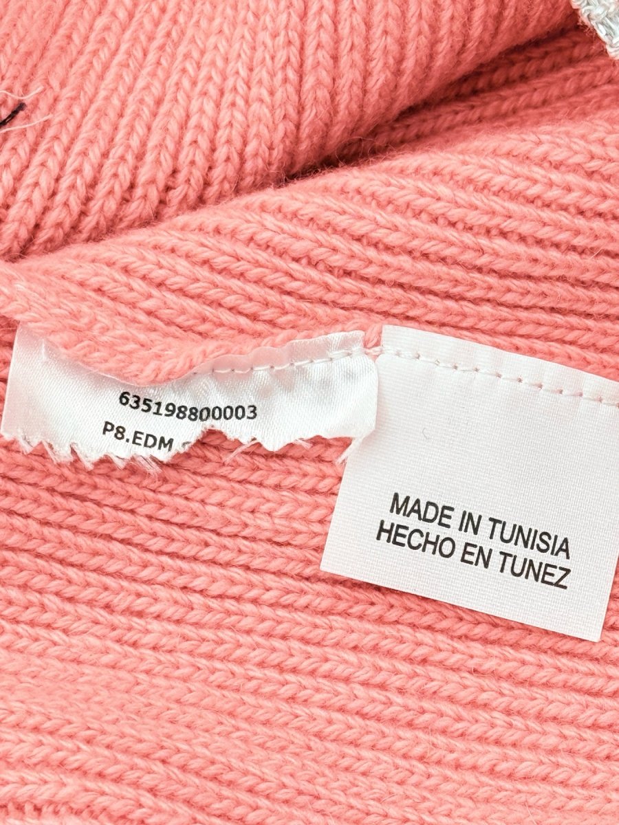 Pre - loved MAX & CO Coral Multicolor Sequin Dog Size Medium Jumper at Reems Closet