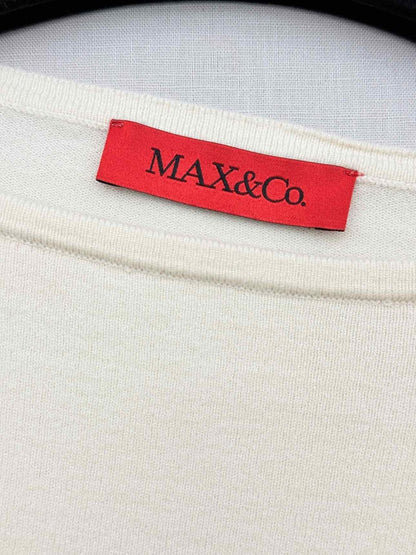 Pre - loved MAX & CO Cream Size Small Jumper at Reems Closet