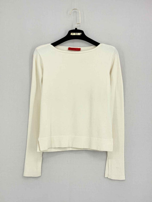 Pre - loved MAX & CO Cream Size Small Jumper at Reems Closet