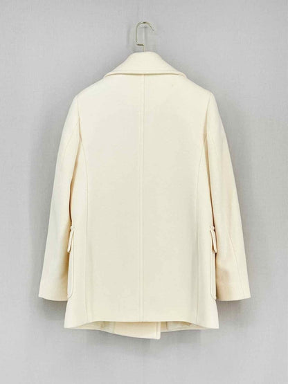Pre - loved MAX & CO Cream Size US 2 Coat at Reems Closet