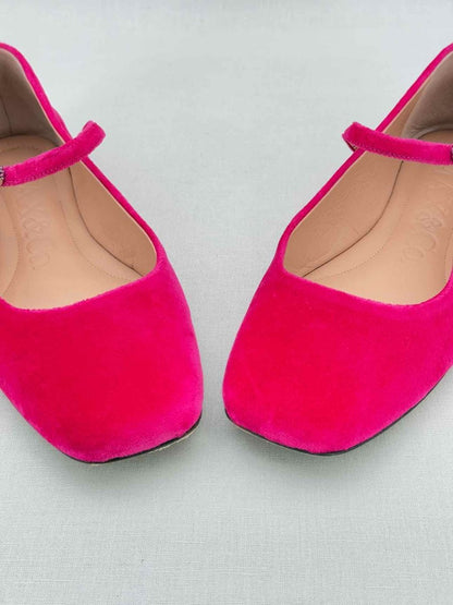 Pre - loved MAX & CO Fuchsia Size EU 39 Ballet Flats at Reems Closet