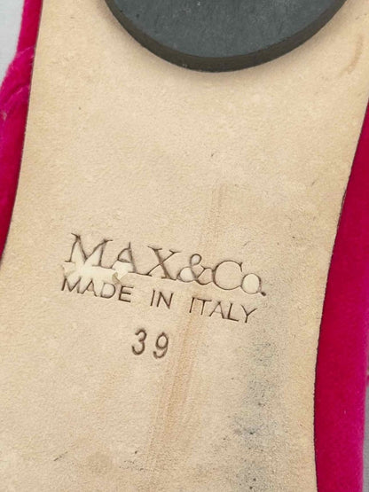 Pre - loved MAX & CO Fuchsia Size EU 39 Ballet Flats at Reems Closet
