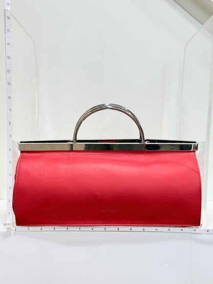 Pre - loved MAX & CO Red Top Handle at Reems Closet