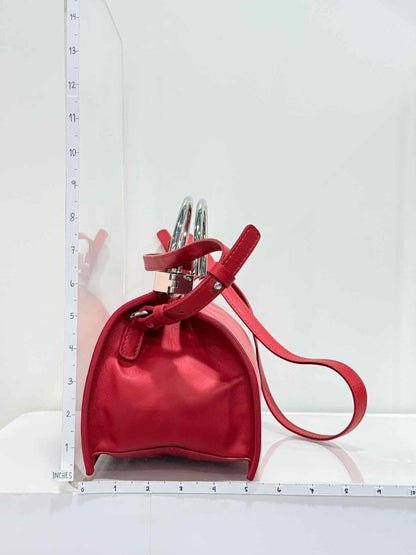 Pre - loved MAX & CO Red Top Handle at Reems Closet