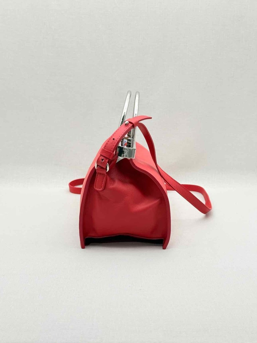 Pre - loved MAX & CO Red Top Handle at Reems Closet