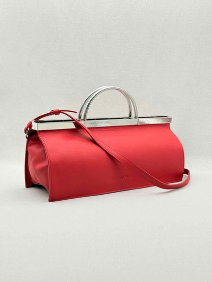 Pre - loved MAX & CO Red Top Handle at Reems Closet