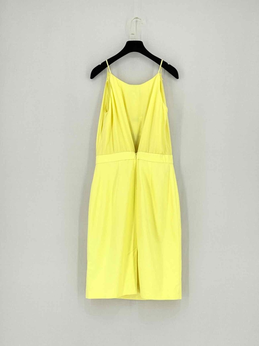Pre - loved MAX & CO Yellow Size US 6 Short Dress at Reems Closet