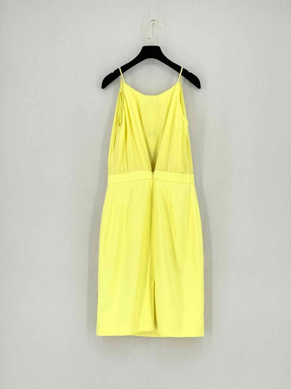 Pre - loved MAX & CO Yellow Size US 6 Short Dress at Reems Closet