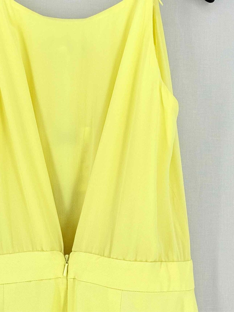 Pre - loved MAX & CO Yellow Size US 6 Short Dress at Reems Closet