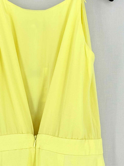 Pre - loved MAX & CO Yellow Size US 6 Short Dress at Reems Closet