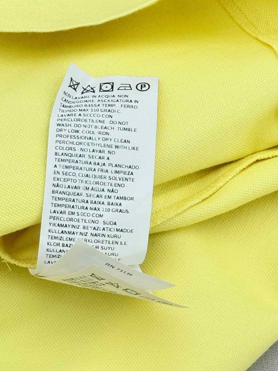 Pre - loved MAX & CO Yellow Size US 6 Short Dress at Reems Closet