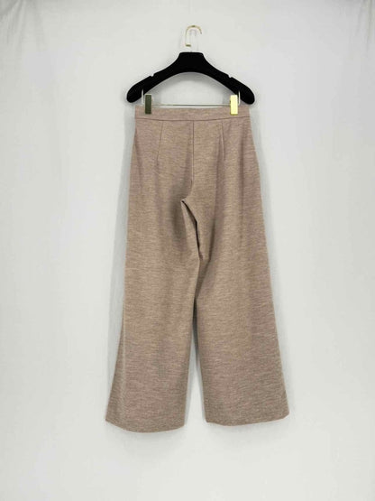 Pre - loved MAX MARA Beige Size US 2 Jacket & Pants Outfit at Reems Closet