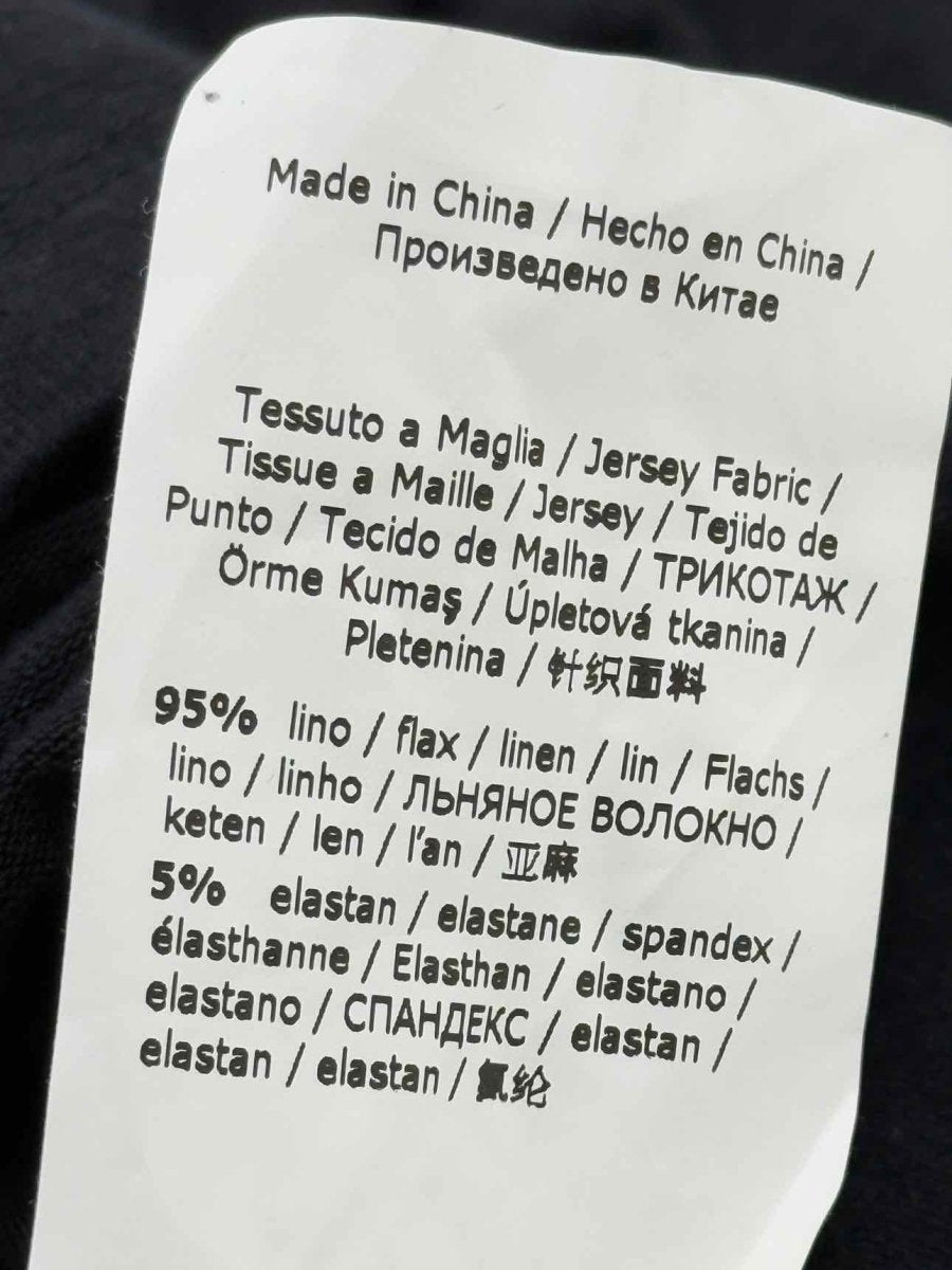 Pre - loved MAX MARA Black Ruched Size XSmall Midi Dress at Reems Closet