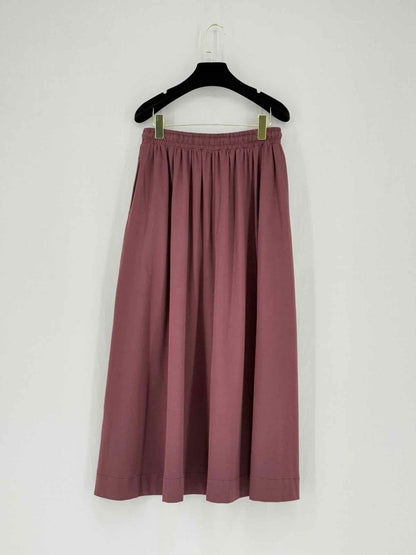 Pre - loved MAX MARA Burgundy Size Medium Midi Dress at Reems Closet