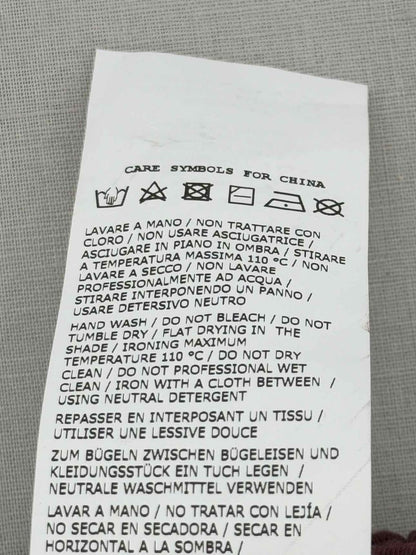 Pre - loved MAX MARA Burgundy Size Medium Midi Dress at Reems Closet