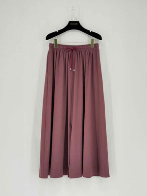 Pre - loved MAX MARA Burgundy Size Medium Midi Dress at Reems Closet