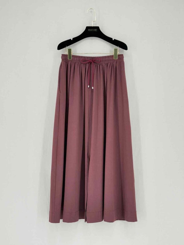 Pre - loved MAX MARA Burgundy Size Medium Midi Dress at Reems Closet