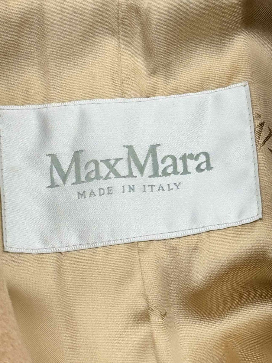 Pre - loved MAX MARA Camel Size US 6 Coat at Reems Closet