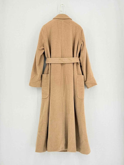 Pre - loved MAX MARA Camel Size US 6 Coat at Reems Closet