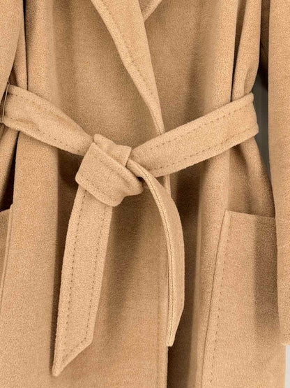 Pre - loved MAX MARA Camel Size US 6 Coat at Reems Closet