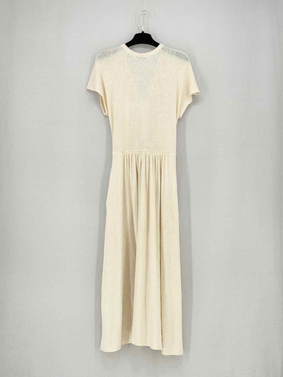 Pre - loved MAX MARA Cream Size Small Knee Length Dress at Reems Closet
