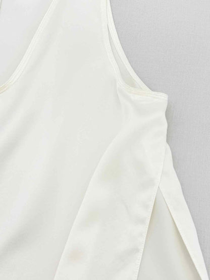 Pre - loved MAX MARA filly Cream Size US 14 Tank Top at Reems Closet