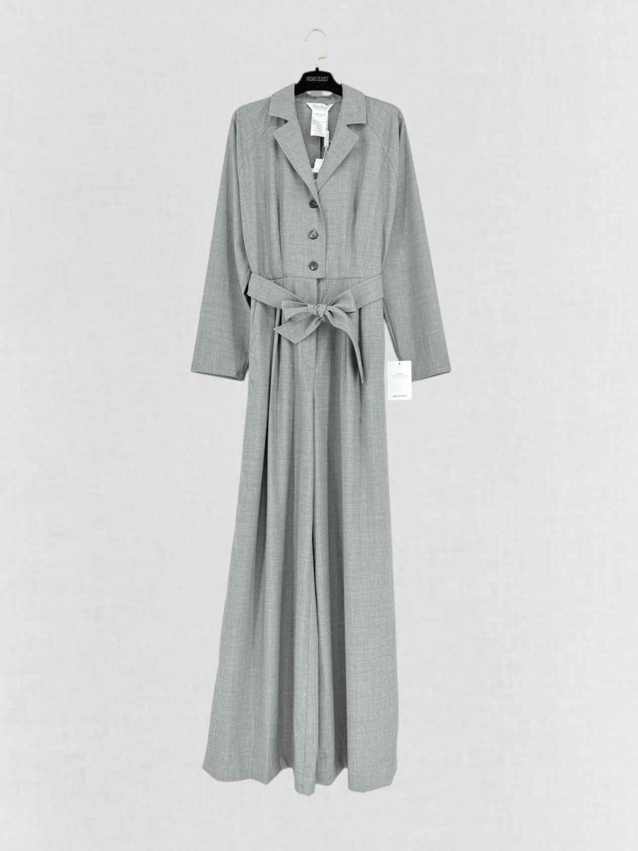 Pre - loved MAX MARA Grey Size US 8 Jumpsuit at Reems Closet