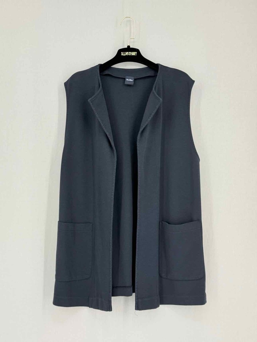 Pre-loved MAX MARA Navy Blue Size Large Outfit Set at Reems Closet