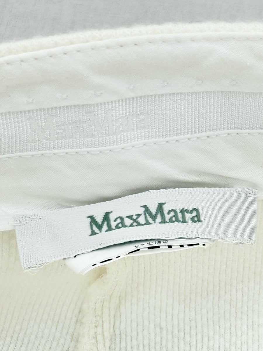 Pre - loved MAX MARA Off - white Pants Missing Label at Reems Closet