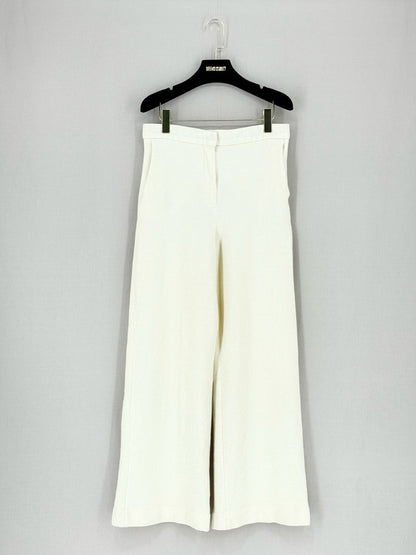 Pre - loved MAX MARA Off - white Pants Missing Label at Reems Closet