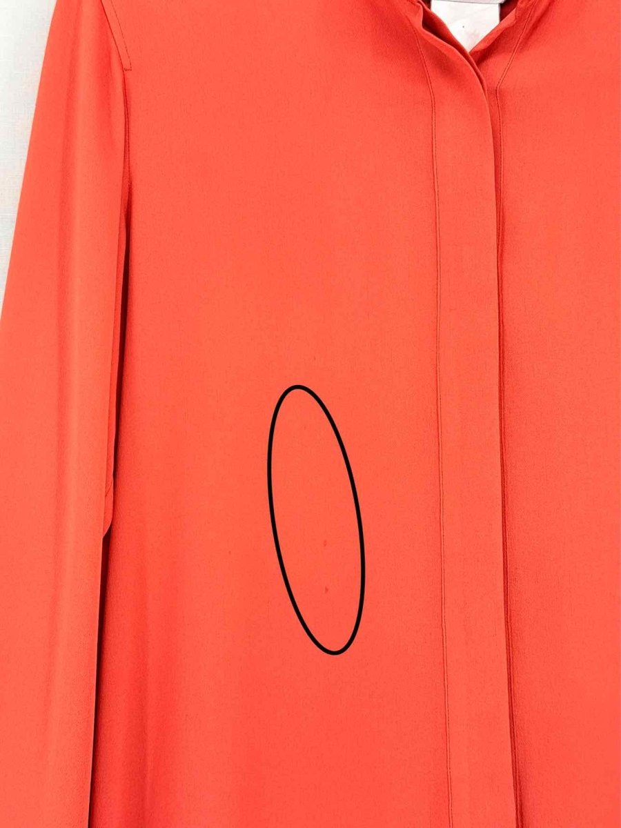 Pre-loved MAX MARA Orange Size US 6 Blouse at Reems Closet