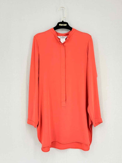 Pre-loved MAX MARA Orange Size US 6 Blouse at Reems Closet