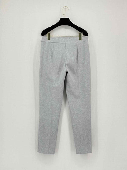 Pre - loved MAX MARA Pegno Grey Size US 6 Pants at Reems Closet