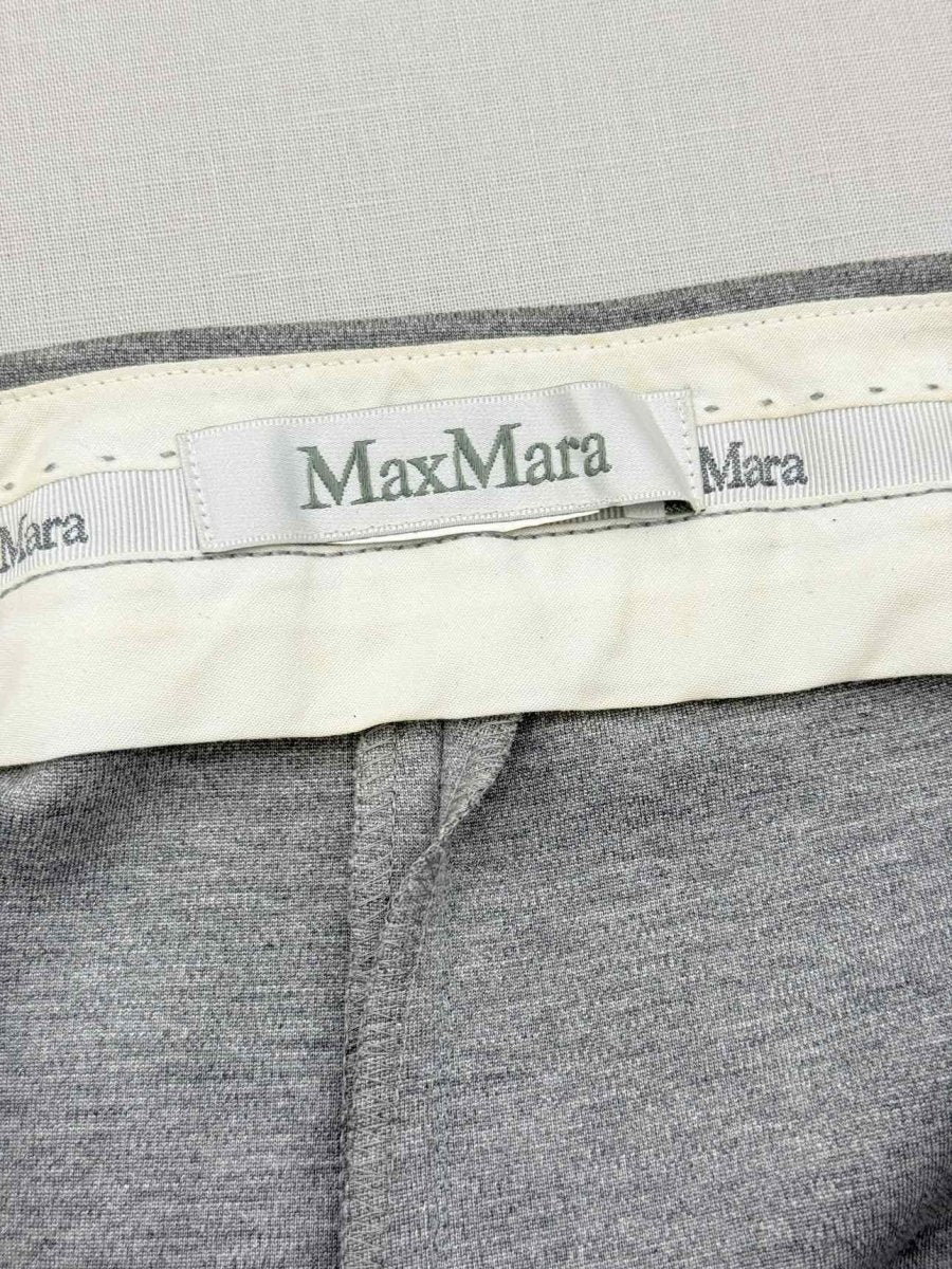 Pre - loved MAX MARA Pegno Grey Size US 6 Pants at Reems Closet