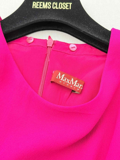 Pre - loved MAX MARA STUDIO Pink Midi Dress at Reems Closet