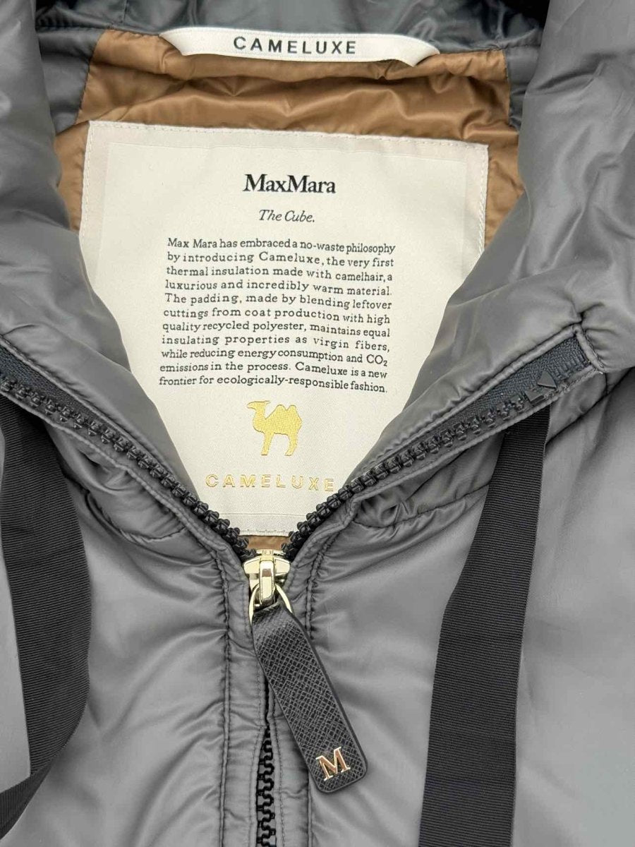 Pre - loved MAX MARA The Cube Grey Size US 8 Gilet at Reems Closet