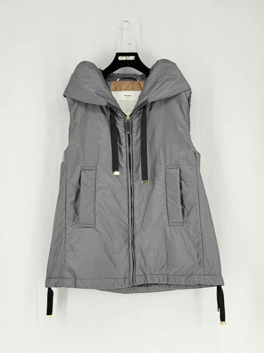 Pre - loved MAX MARA The Cube Grey Size US 8 Gilet at Reems Closet